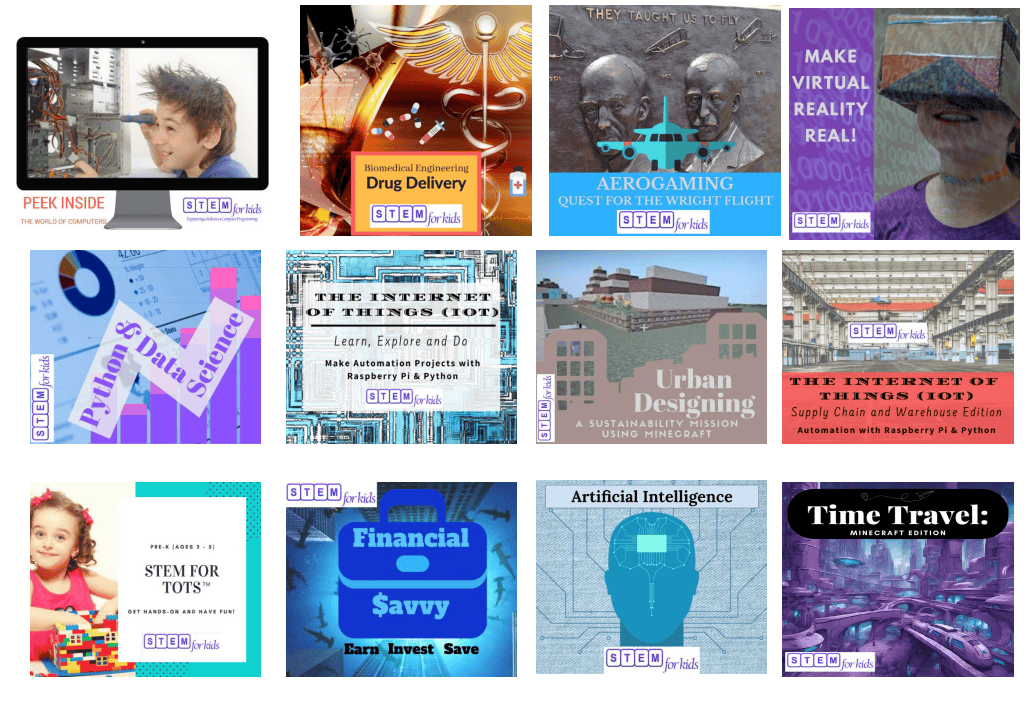 STEM For Kids: Dive into 48+ Unrivaled STEM Adventures! Discover a world of Engineering, Robotics, Coding, Artificial Intelligence (AI), Finance, Entrepreneurship and more—thrilling 98% of kids!