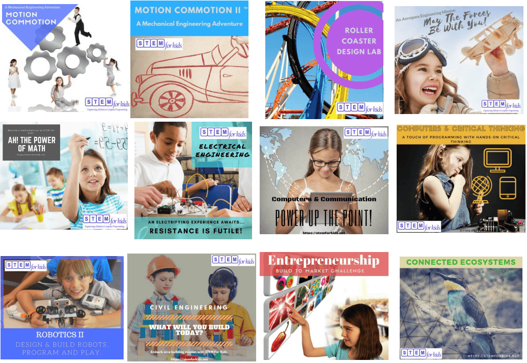 STEM For Kids: Dive into 48+ Unrivaled STEM Adventures! Discover a world of Engineering, Robotics, Coding, Artificial Intelligence (AI), Finance, Entrepreneurship and more—thrilling 98% of kids!